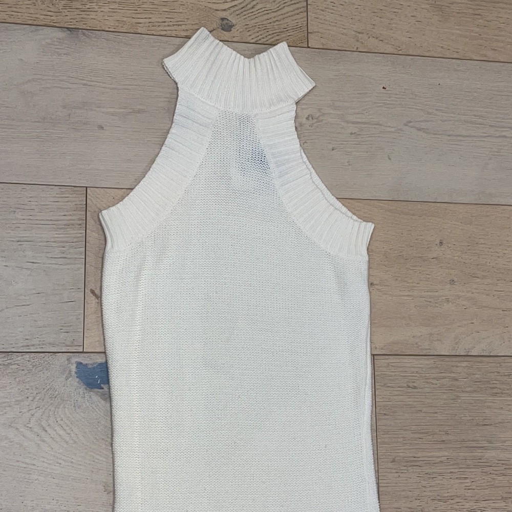 TURTLE NECK MINI DRESS - Picture 2 of 10